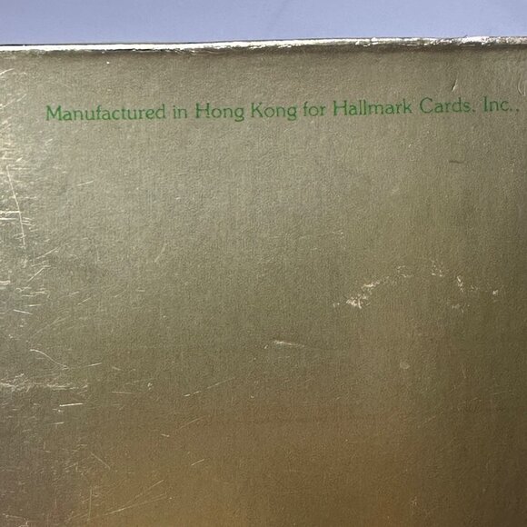 Hallmark Animal Home Christmas Ornament 1978 Mice in Mushroom Tree Whimsical - Picture 8 of 8